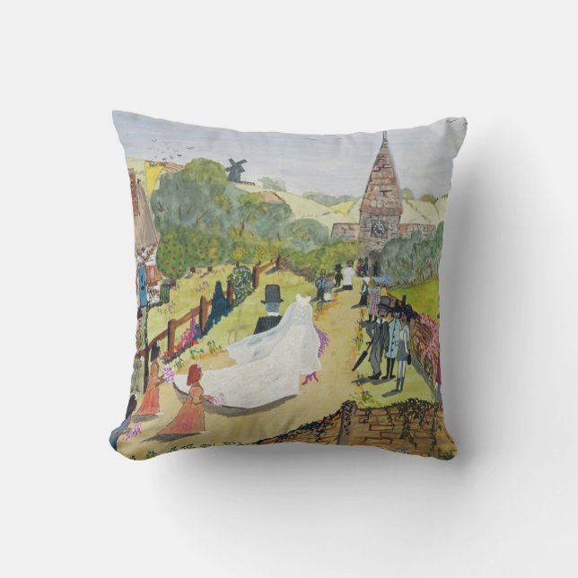 The Happy Couple Cushion (Front)