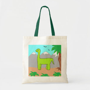 The Happy Dinosaur Tote Bag