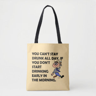 The Happy Drinker Tote Bag