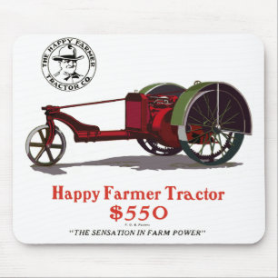 The Happy Farmer Mouse Pad