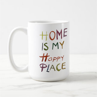 The Happy Introvert “Home Is My Happy Place” Coffee Mug