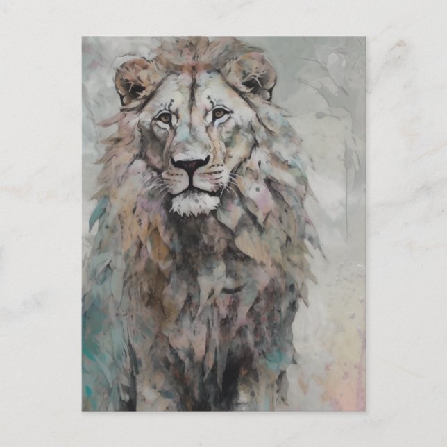 The Happy Lion Postcard (Front)