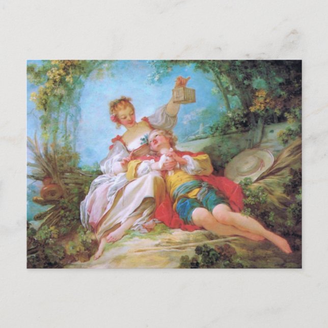 The Happy Lovers Postcard (Front)