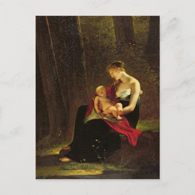 The Happy Mother Postcard (Front)