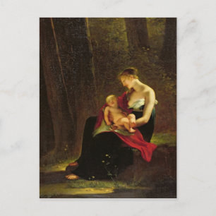 The Happy Mother Postcard