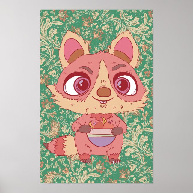 The Happy Racoon Poster (Front)