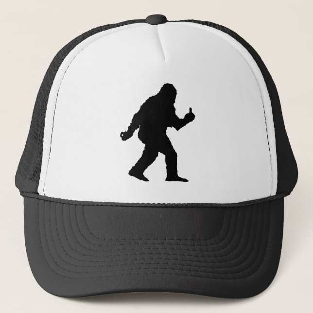 The Happy Sasquatch Trucker Hat (Front)