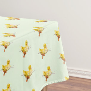 The Happy Yellow Duck Tablecloth