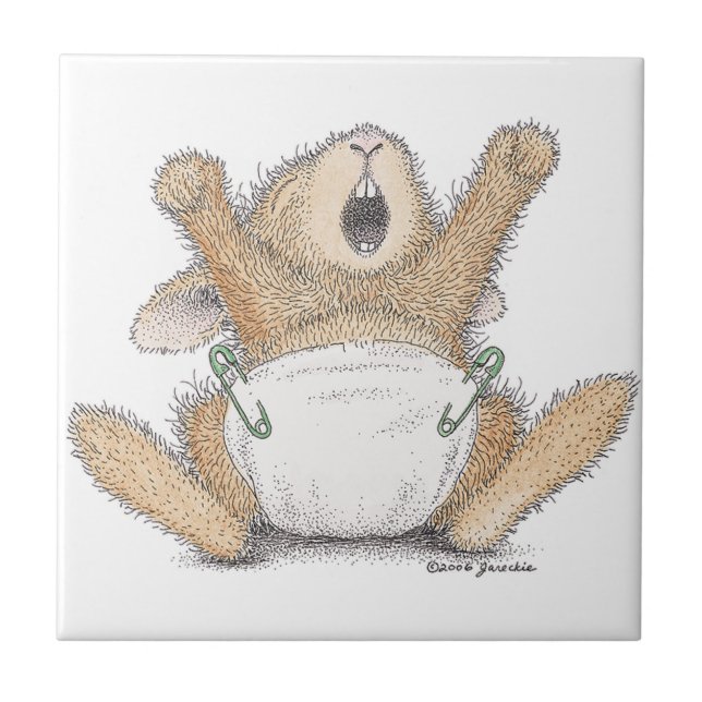 The HappyHoppers® Ceramic Tile (Front)