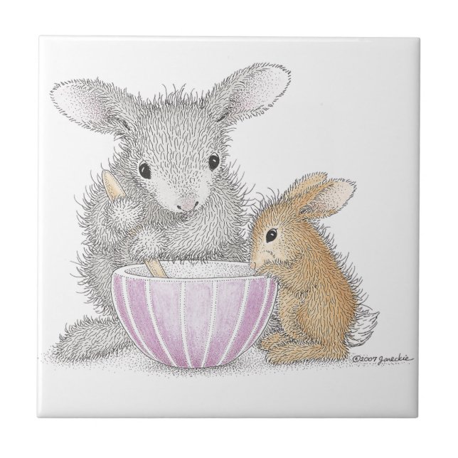 The HappyHoppers® Ceramic Tile (Front)