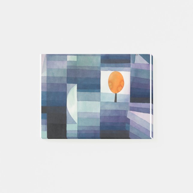 The Harbinger of Autumn (1922) by Paul Klee Post-it Notes (Front)