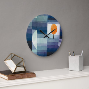 The Harbinger of Autumn ,Cubism Famous Painting Large Clock