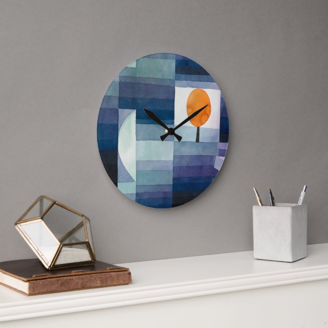 The Harbinger of Autumn ,Cubism Famous Painting Large Clock (Office)