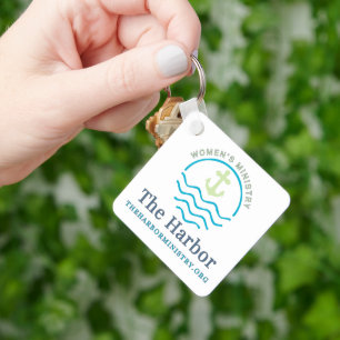 The Harbor QR CODE Keychain