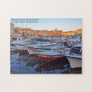 The Harbour at Rovinj Croatia Jigsaw Puzzle