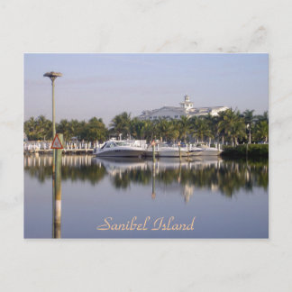The harbour at Sanibel Island, Florida Postcard