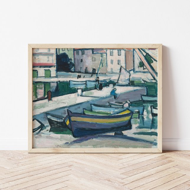 The Harbour, Cassis | Samuel John Peploe Poster (Creator Uploaded)