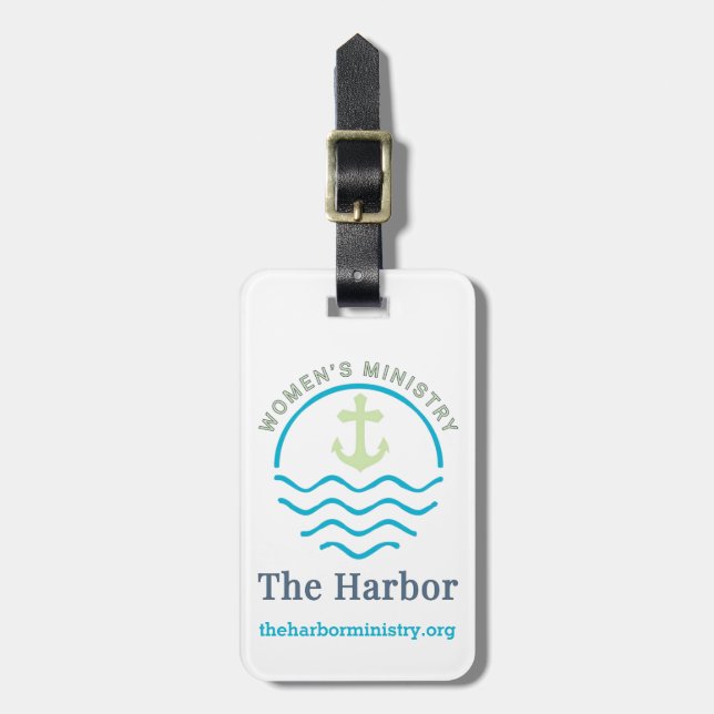 The Harbour Luggage Tag (Front Vertical)