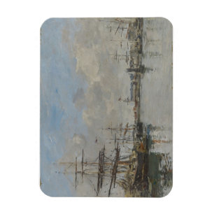 The Harbour of Le Havre (ca. 1885–90) Magnet