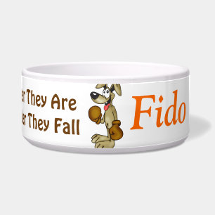 The Harder They Fall Customised Dog Bowls