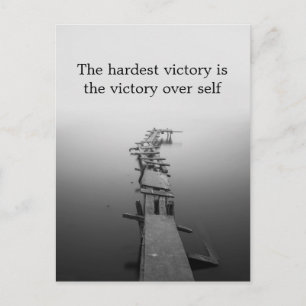 The hardest victory postcard