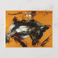 The Hare by Lovis Corinth