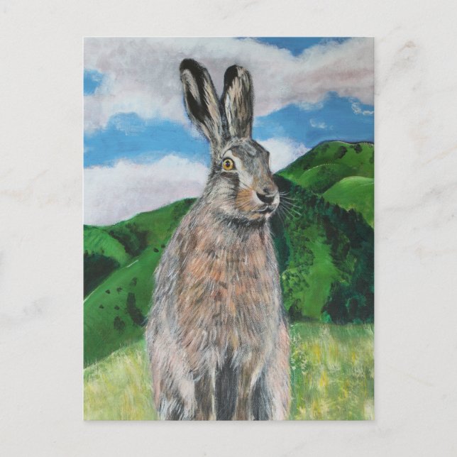 The Hare Postcard (Front)