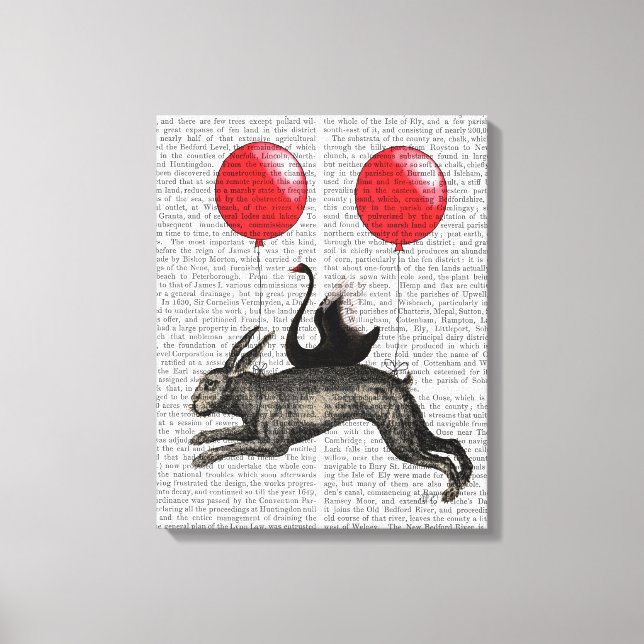 The Hare Ship Canvas Print (Front)