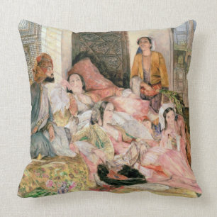 The Harem, c.1850 Cushion