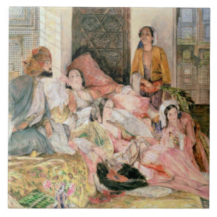 The Harem, c.1850 Tile