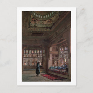 The Harem of Sheikh Sadat, Cairo, 1870 Postcard