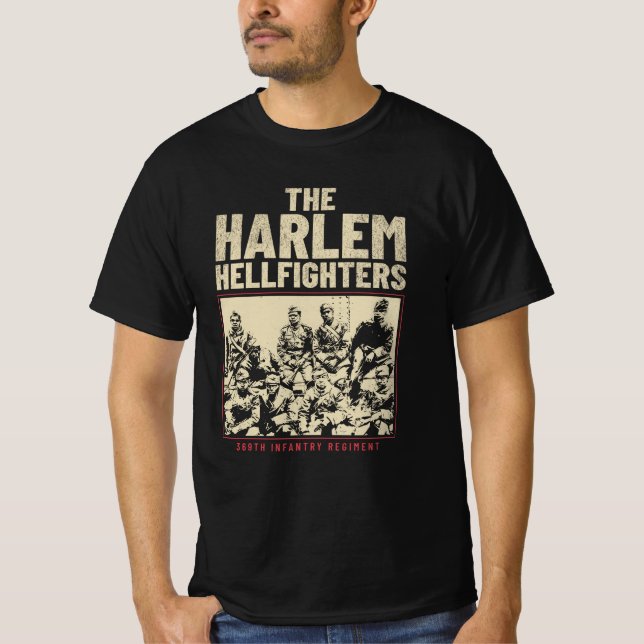 The Harlem Hellfighters - WW1 Tribute T-Shirt (Front)