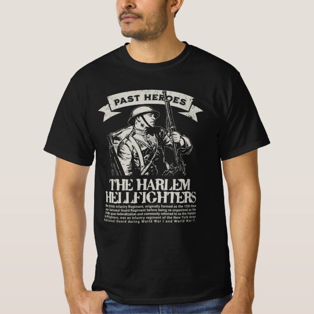 The Harlem Hellfighters - WW1 Tribute T-Shirt (Front)