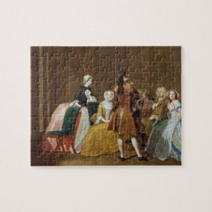 The Harlowe Family, from Samuel Richardson's 'Clar Jigsaw Puzzle
