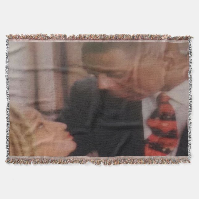 The Harrington Throw Blanket For Lover's Only ! (Front)