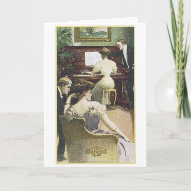 The Harvard Piano Card (Front)