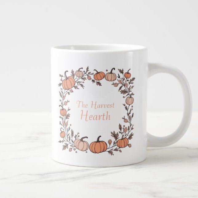 The Harvest Hearth Large Coffee Mug (Right)