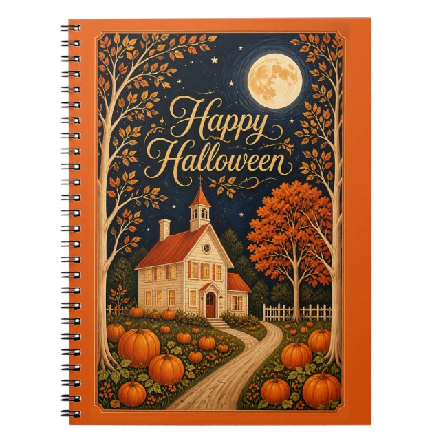 The Harvest Moon Manor Notebook (Front)