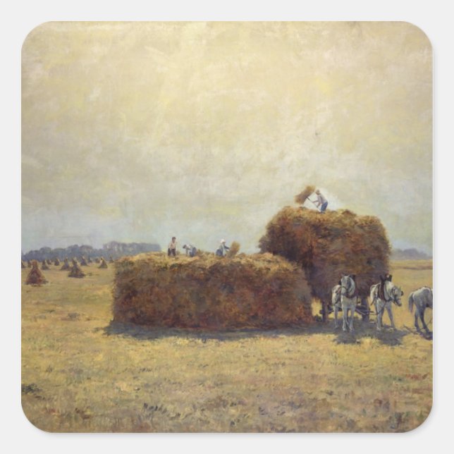 The Harvest Square Sticker (Front)