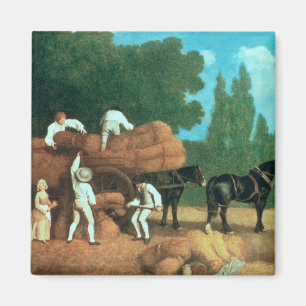 The Harvest Wagon Magnet