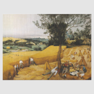 The Harvesters by Pieter Bruegel the Elder Tissue Paper