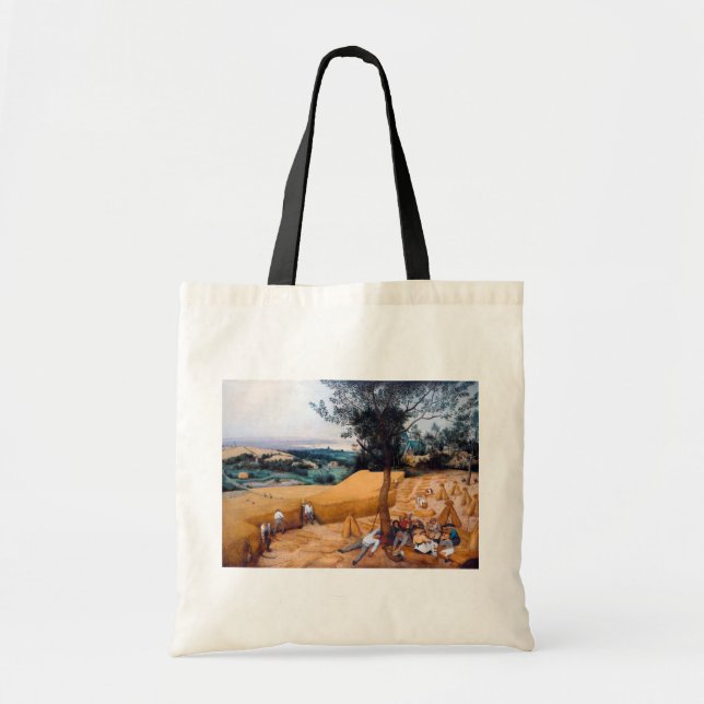 The Harvesters, Pieter Bruegel Tote Bag (Front)