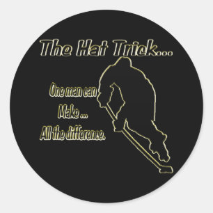 The Hat Trick Sticker