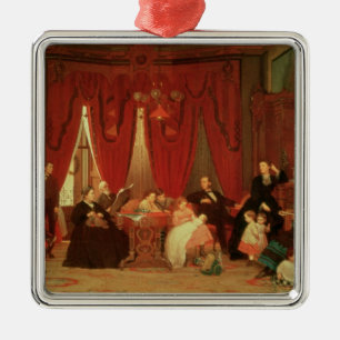 The Hatch Family, 1870-71 Metal Tree Decoration