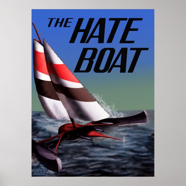 The Hate Boat ICS Poster (Front)