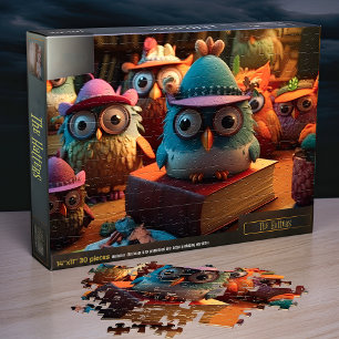 The Hatters. 14x11" 30 jigsaw puzzle for kids.