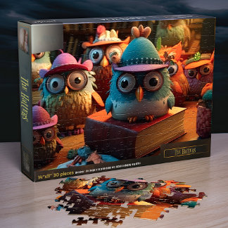 The Hatters. 14x11" 30 jigsaw puzzle for kids.