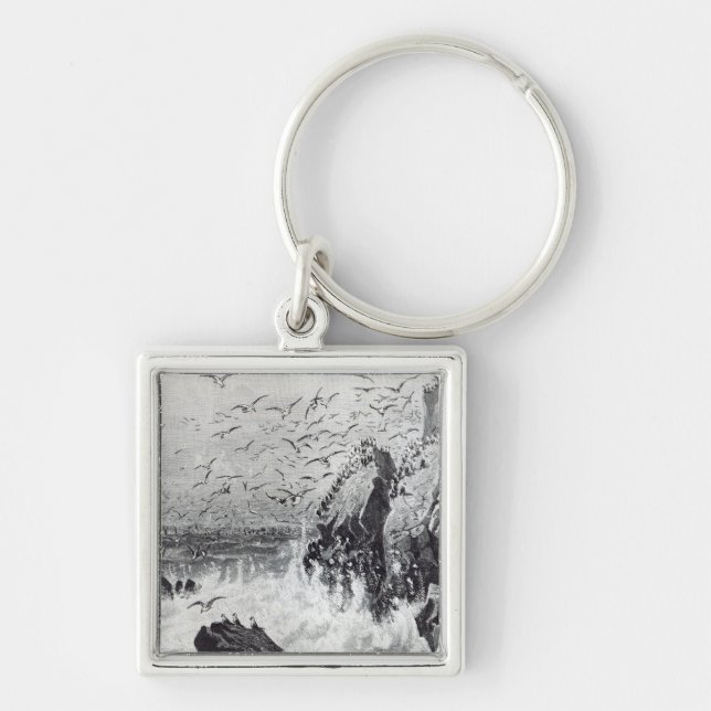 The Haunt of the Gulls Key Ring (Front)