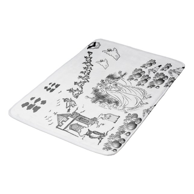 The Haunted Ceremony- Bath Mat (Angled)