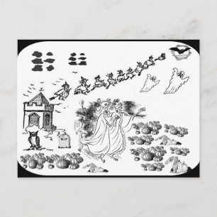 The Haunted Ceremony - Holiday Postcard